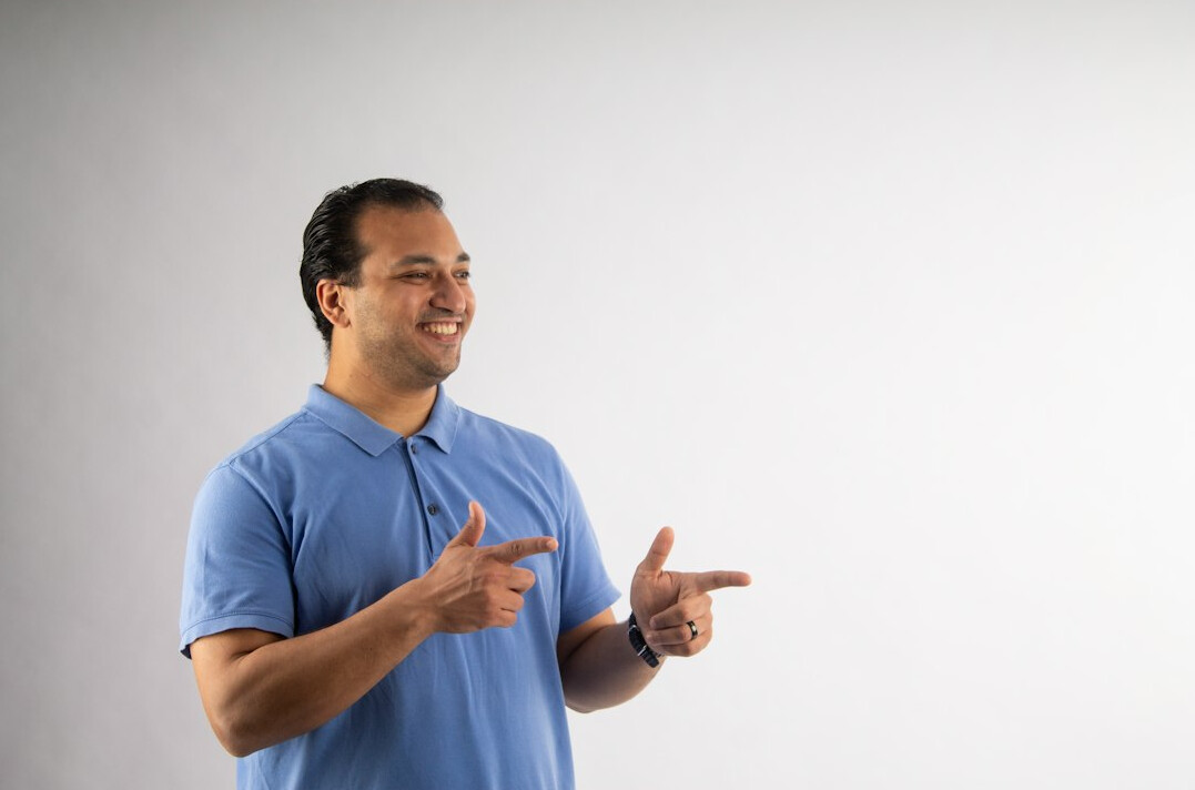 businessman presenting ideas
